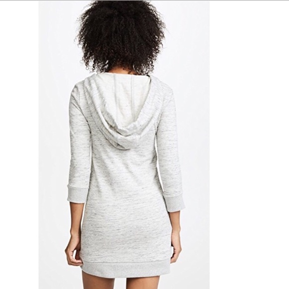 JACK BY BB DAKOTA HOODED SWEATSHIRT DRESS - Picture 3 of 6